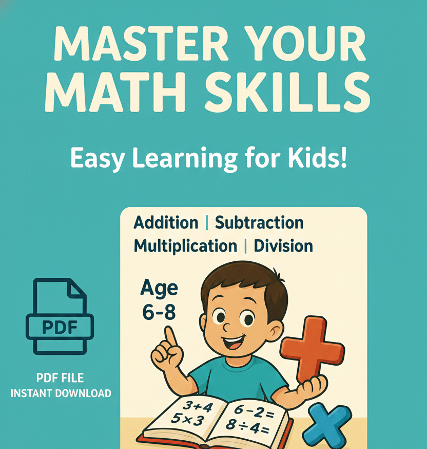 kids arithmetic workbook (ages 6–8) kids arithmetic workbook (ages 6–8)